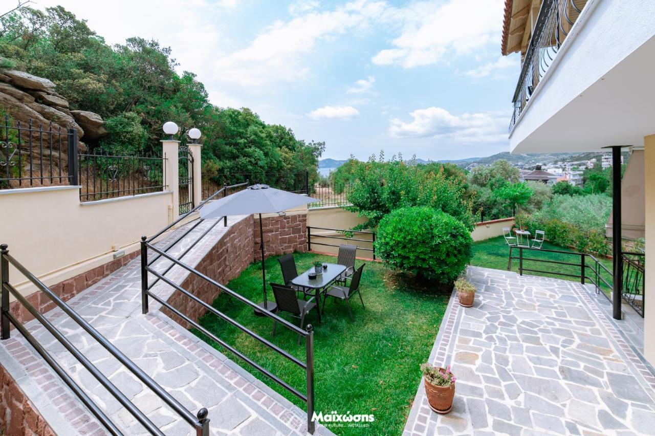 Helianthos Villa - Apartment No3 Kavála ภายนอก รูปภาพ