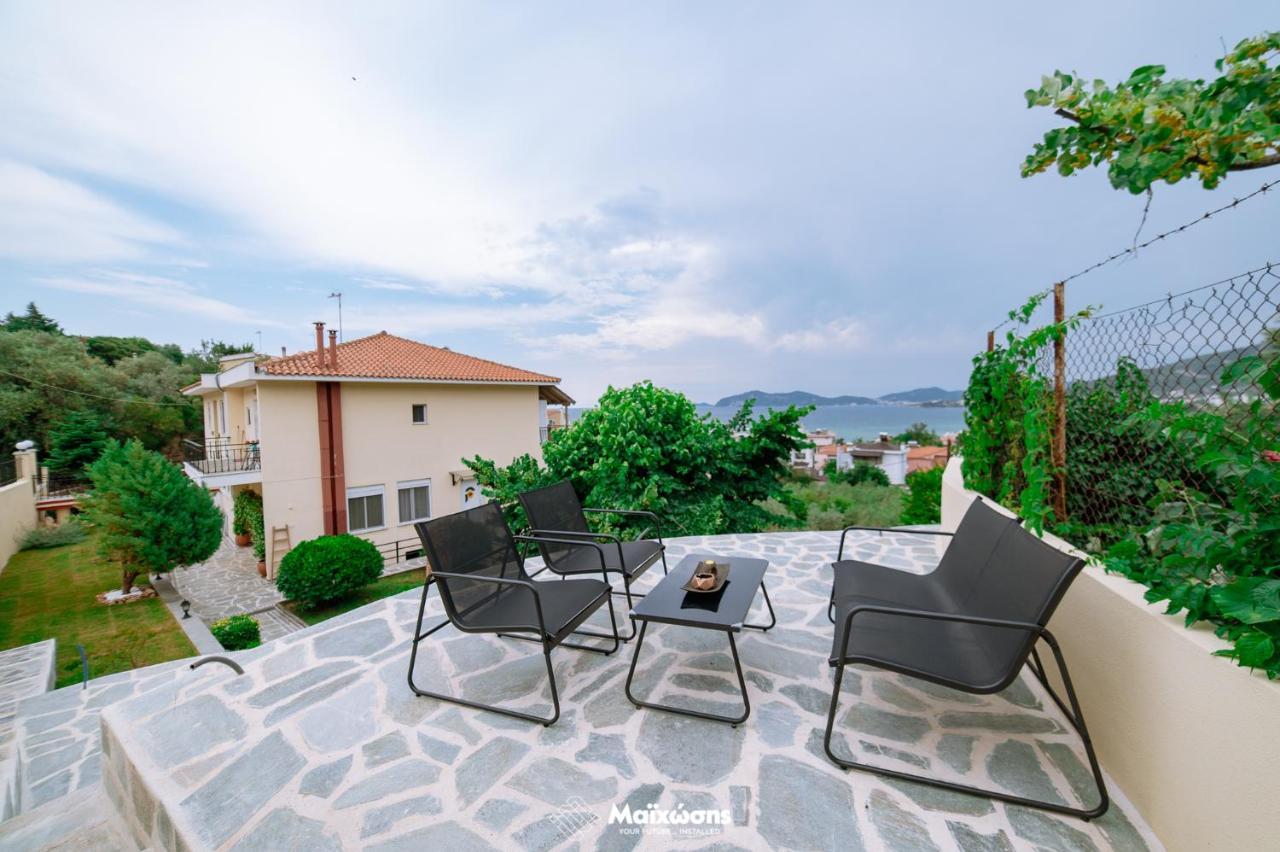Helianthos Villa - Apartment No3 Kavála ภายนอก รูปภาพ